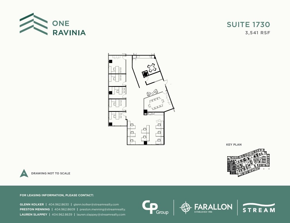 1 Ravinia Dr, Atlanta, GA à louer Plan d’étage– Image 1 sur 1
