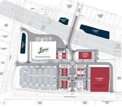 1236 Wendell Falls Pky, Wendell, NC à louer Plan de site– Image 1 sur 1