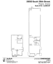 3001 S 35th St, Phoenix, AZ à louer Plan d’étage– Image 1 sur 5
