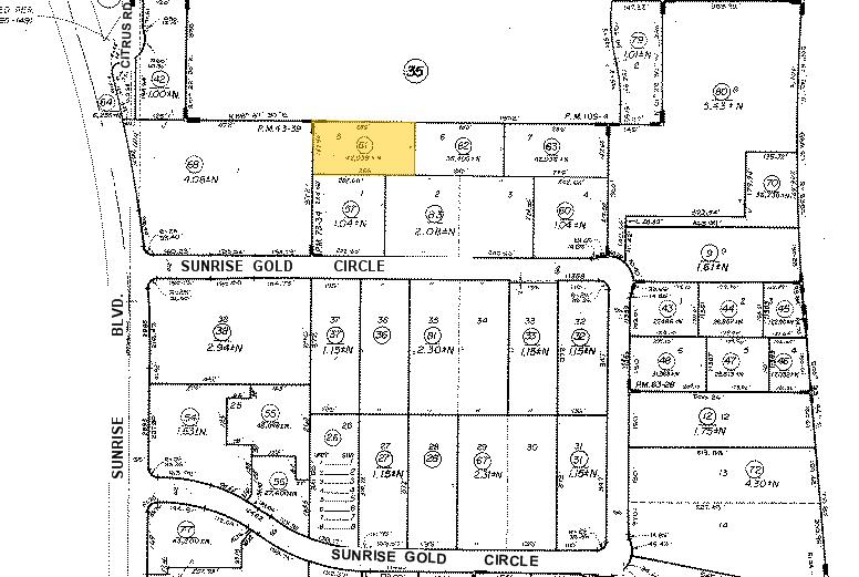 11295 Sunrise Gold Cir, Rancho Cordova, CA à louer - Plan cadastral – Image 2 sur 4