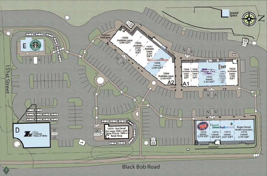 15024-15040 S Blackbob Rd, Olathe, KS à louer - Photo de l’immeuble – Image 2 sur 6