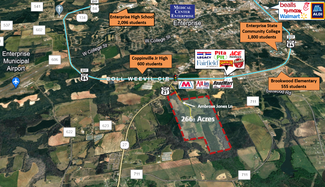 Plus de détails pour 0 Ambrose Jones Lane, Enterprise, AL - Terrain à vendre