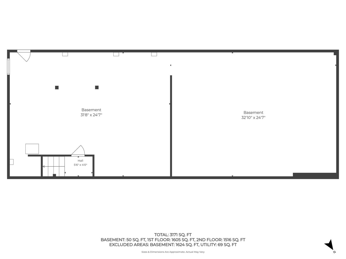 348 N Main St, Andover, MA 01810 - Lot 348A & B - - Plan d’étage - Image 1 of 4