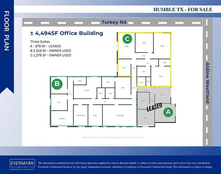 20103 Aldine Westfield Rd, Humble, TX à vendre - Plan d’étage – Image 3 sur 25