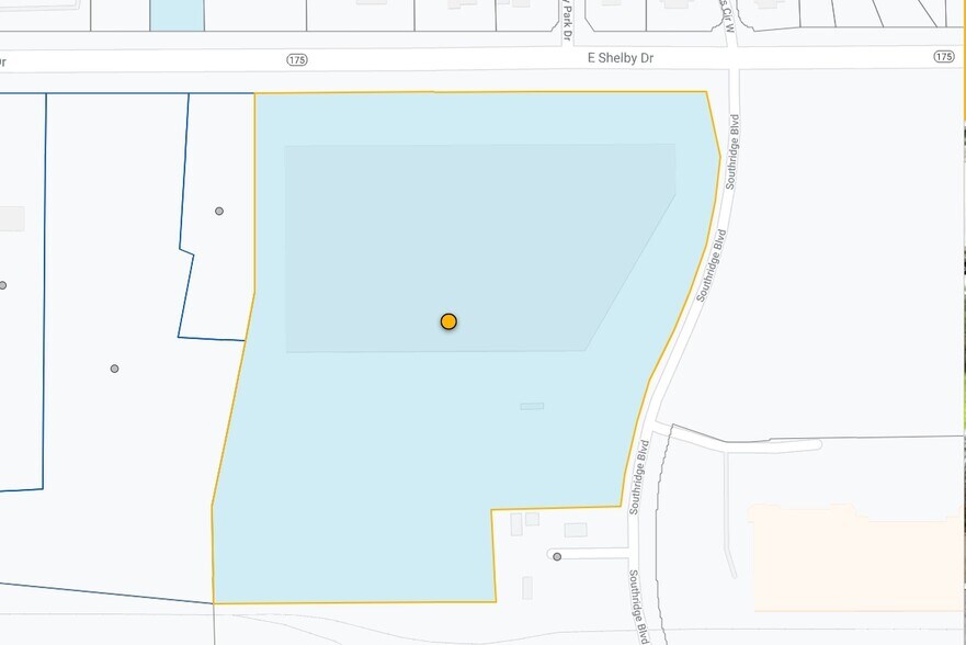 6269 Shelby Dr E, Memphis, TN à louer - Plan cadastral – Image 3 sur 3