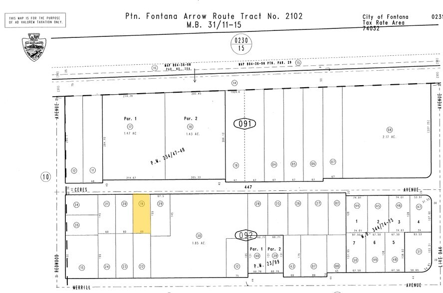 14806-14814 Ceres Ave, Fontana, CA à louer - Photo de l’immeuble – Image 2 sur 6