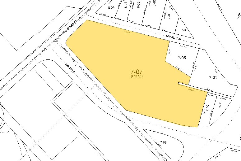 2500 N Brevard St, Charlotte, NC à louer - Plan cadastral – Image 2 sur 10