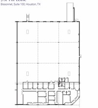 Beltway 8 @ Bissonnet St, Houston, TX à louer Plan d’étage– Image 2 sur 3