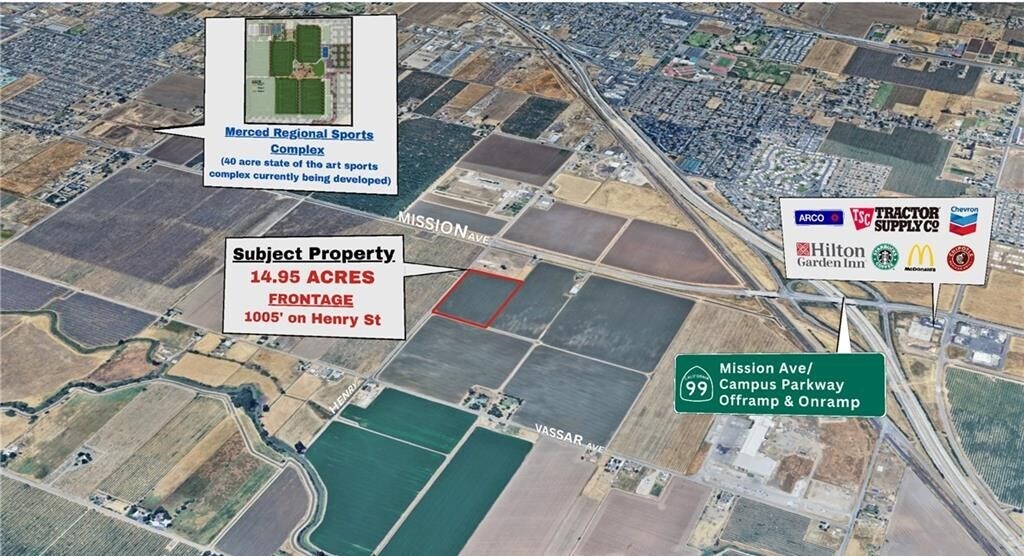 0 Henry Street, Merced, CA à vendre Photo principale– Image 1 sur 24