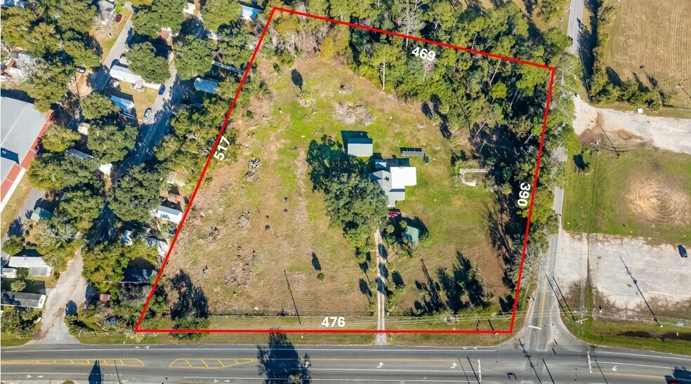 5710 Lillian Hwy, Pensacola, FL à vendre - Aérien – Image 3 sur 4