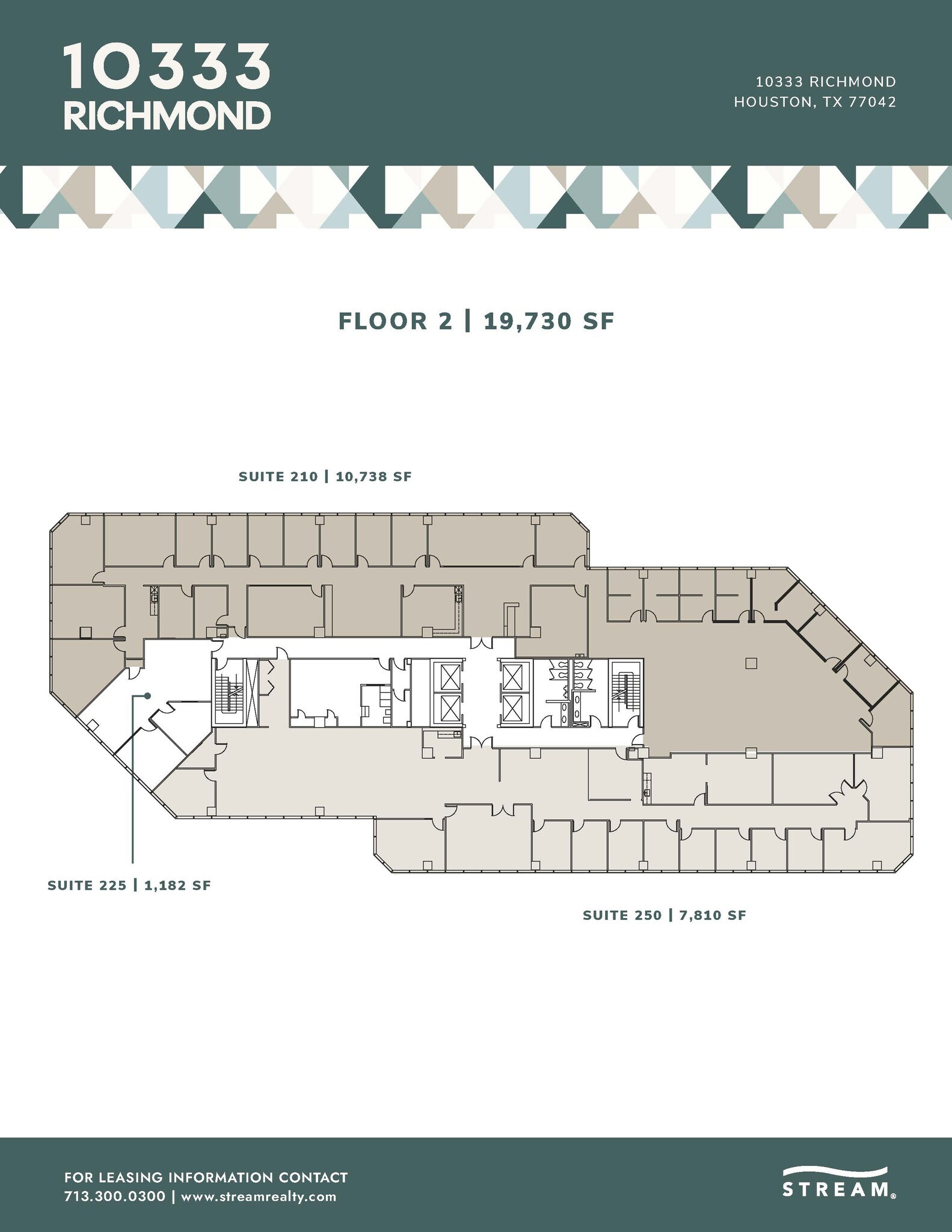 10333 Richmond Ave, Houston, TX à louer Plan d’étage– Image 1 sur 1