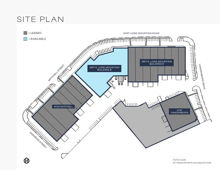 3917 E Lone Mountain Rd, North Las Vegas, NV à louer - Plan de site – Image 2 sur 2