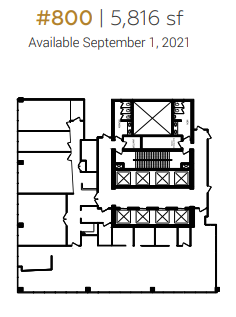 10235 101st St NW, Edmonton, AB à louer Plan d’étage– Image 1 sur 1