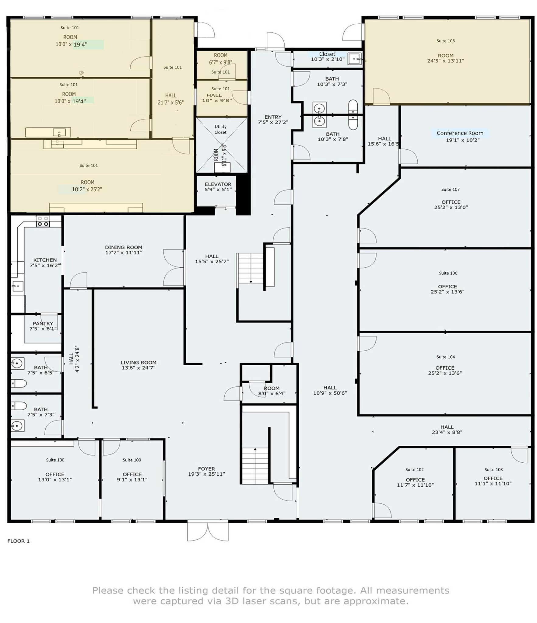 1312 E 14th St, Plano, TX à louer Plan d’étage– Image 1 sur 1