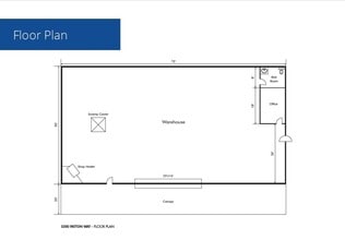 3300 Patton Way, Bakersfield, CA à louer Plan d’étage– Image 1 sur 1