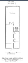 2500 Central Pky, Houston, TX à louer Plan d’étage– Image 2 sur 2