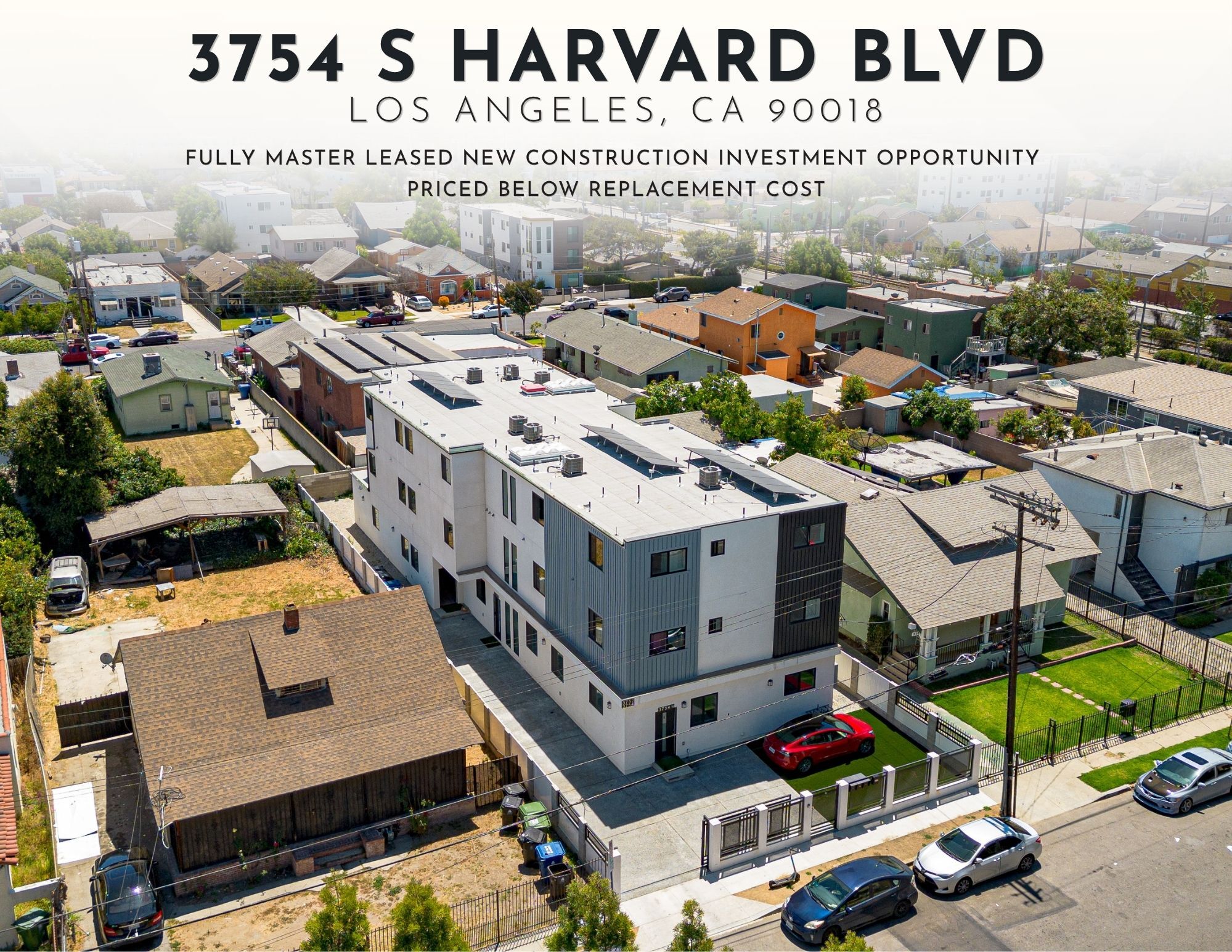 3754 S Harvard Blvd, Los Angeles, CA à vendre Photo de l’immeuble– Image 1 sur 17