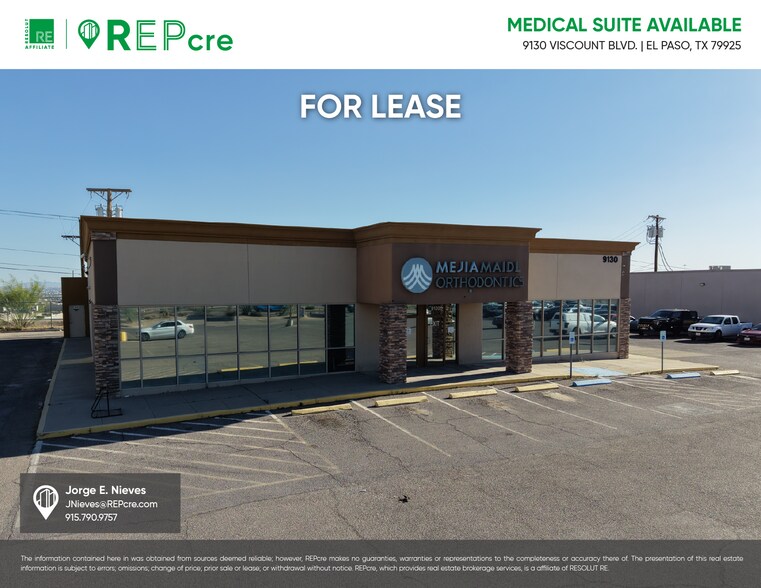 9130 Viscount Blvd, El Paso, TX à louer - Photo de l’immeuble – Image 1 sur 6