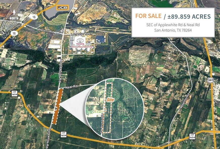 Applewhite Rd & Neal Rd, San Antonio, TX à vendre - Photo de l’immeuble – Image 1 sur 3