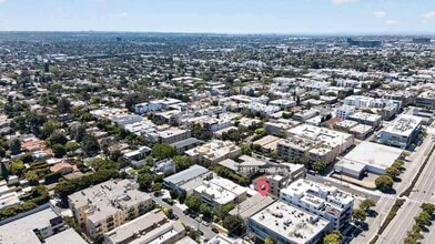 1811 PARNELL AV, Los Angeles, CA - Vue aérienne  vue de carte