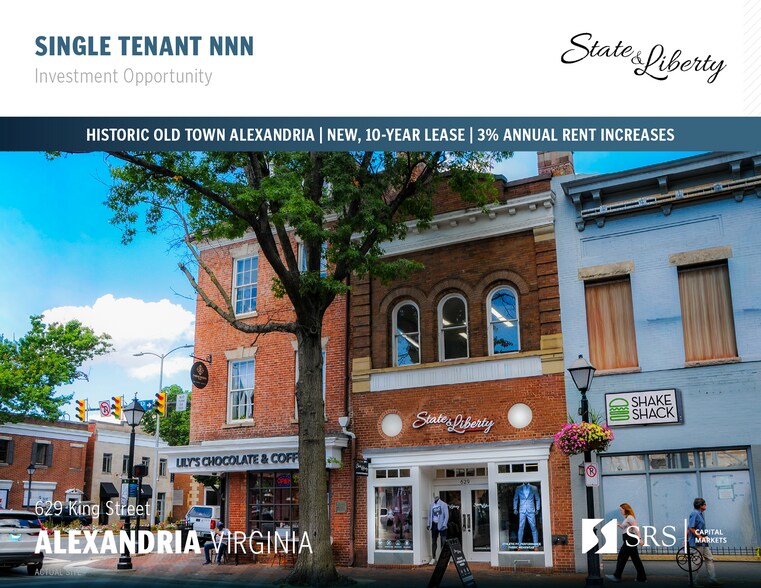 629 King St, Alexandria, VA à vendre - Photo de l’immeuble – Image 1 sur 7