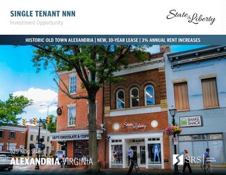 Plus de détails pour 629 King St, Alexandria, VA - Local commercial à vendre