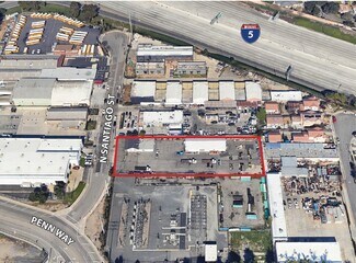 Plus de détails pour 1315-1317 N Santiago St, Santa Ana, CA - Industriel/Logistique à vendre
