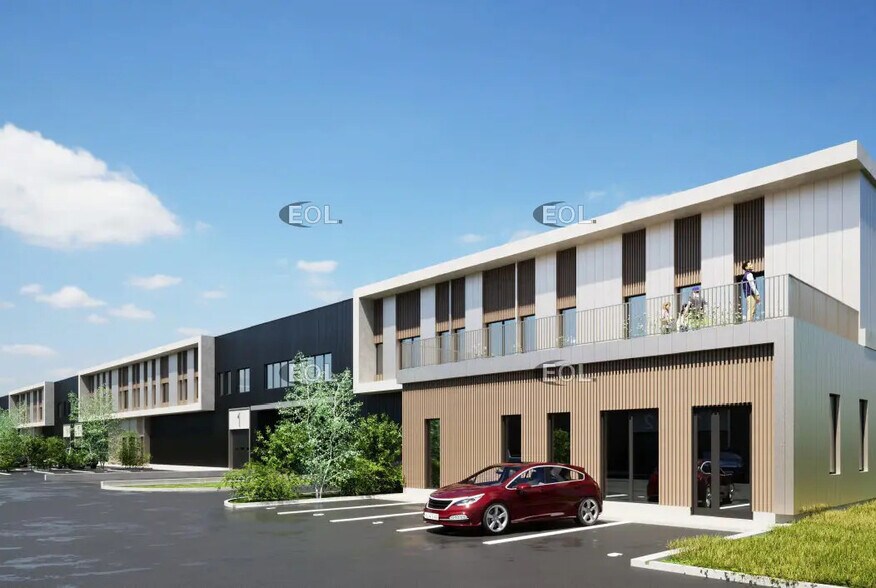 Local d’activités dans Bailly-Romainvilliers à louer - Photo de l’immeuble – Image 2 sur 3