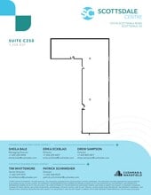 7373 N Scottsdale Rd, Scottsdale, AZ à louer Plan de site– Image 1 sur 1