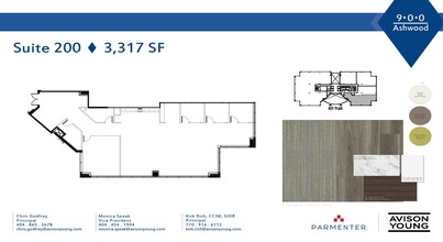 900 Ashwood Pky, Atlanta, GA à louer Plan d’étage– Image 1 sur 1