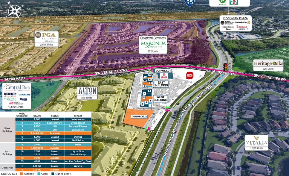 11258 Crosstown Pky, Port Saint Lucie, FL à louer - Photo de l’immeuble – Image 2 sur 12
