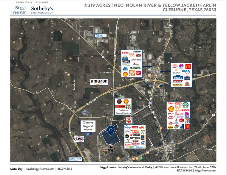 1300 Harlin Dr, Cleburne, TX à vendre - Photo principale – Image 1 sur 6