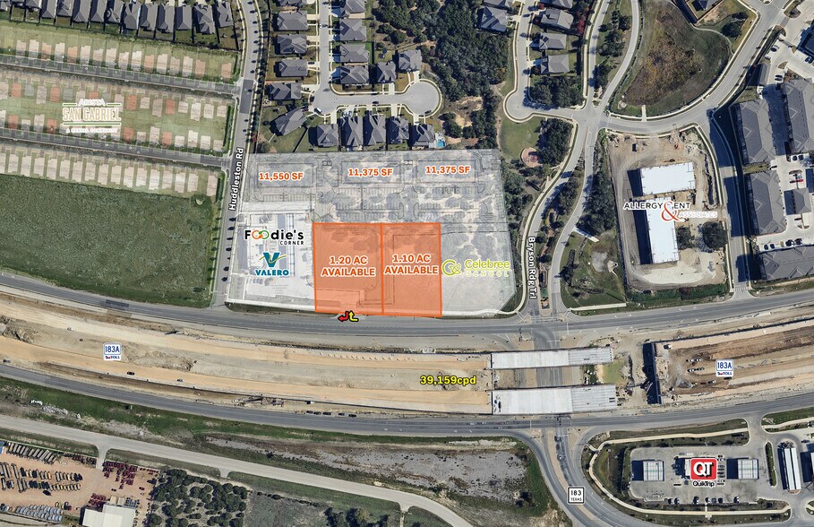 183A & Bryson Ridge Trl, Leander, TX à vendre - Photo de l’immeuble – Image 2 sur 4