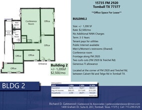 15735 FM 2920 Rd, Tomball, TX à louer Photo intérieure– Image 1 sur 3