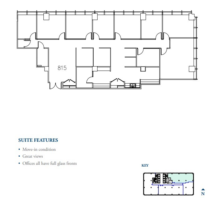 1603 Orrington Ave, Evanston, IL à louer Plan d’étage– Image 1 sur 1