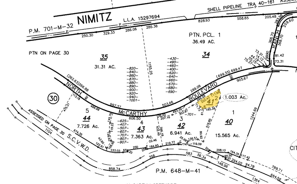 507 N McCarthy Blvd, Milpitas, CA à louer - Plan cadastral – Image 2 sur 2