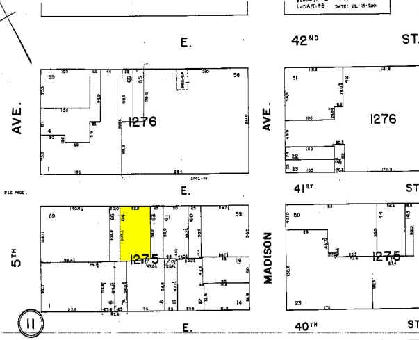 12 E 41st St, New York, NY à louer - Plan cadastral – Image 3 sur 9