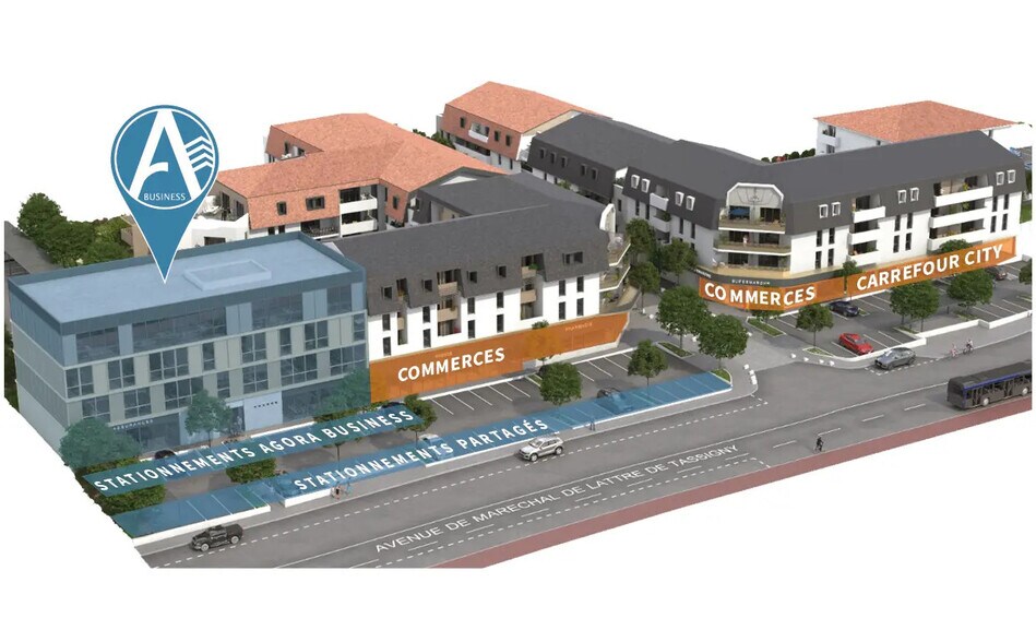 Bureau dans Limoges à vendre - Photo de l’immeuble – Image 2 sur 3