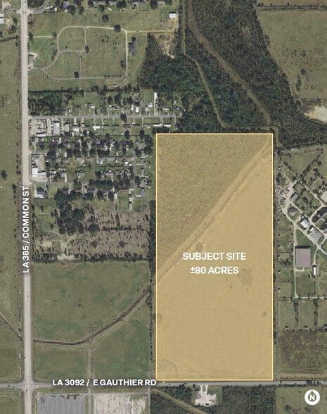 1000 E Gauthier Rd, Lake Charles, LA à louer - Aérien – Image 2 sur 4