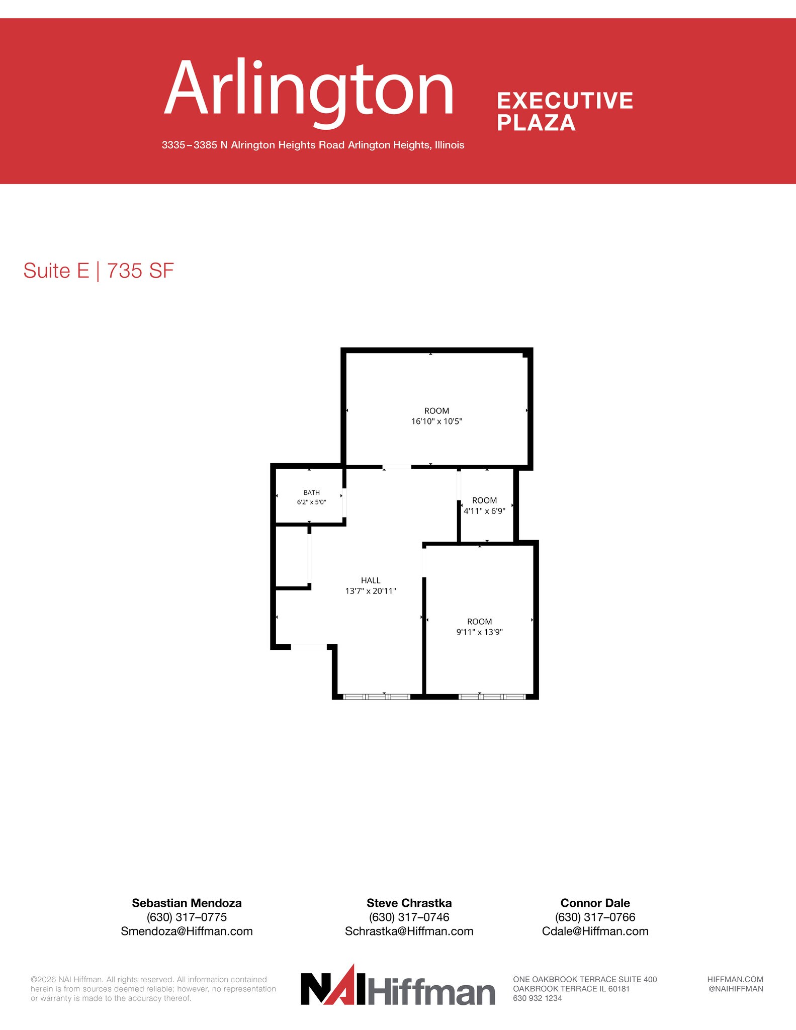 3365 N Arlington Heights Rd, Arlington Heights, IL à louer Plan d’étage– Image 1 sur 1