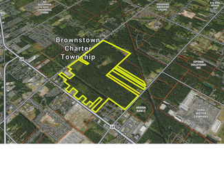 Plus de détails pour Various Telegraph Rd. & Sibley Rd. Rd, Brownstown Township, MI - Terrain à vendre