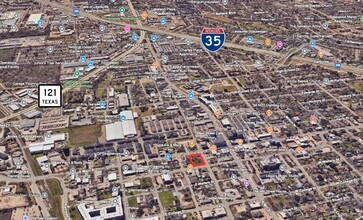 209 E Main St, Lewisville, TX - VUE AÉRIENNE  vue de carte - Image1