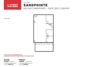 200 E Sandpointe Ave, Santa Ana, CA à louer Plan d’étage– Image 1 sur 1