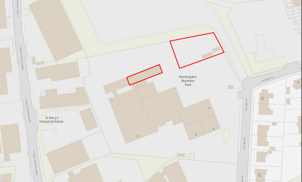 Huntingdon Rd, Dumfries à louer - Plan de site – Image 2 sur 2