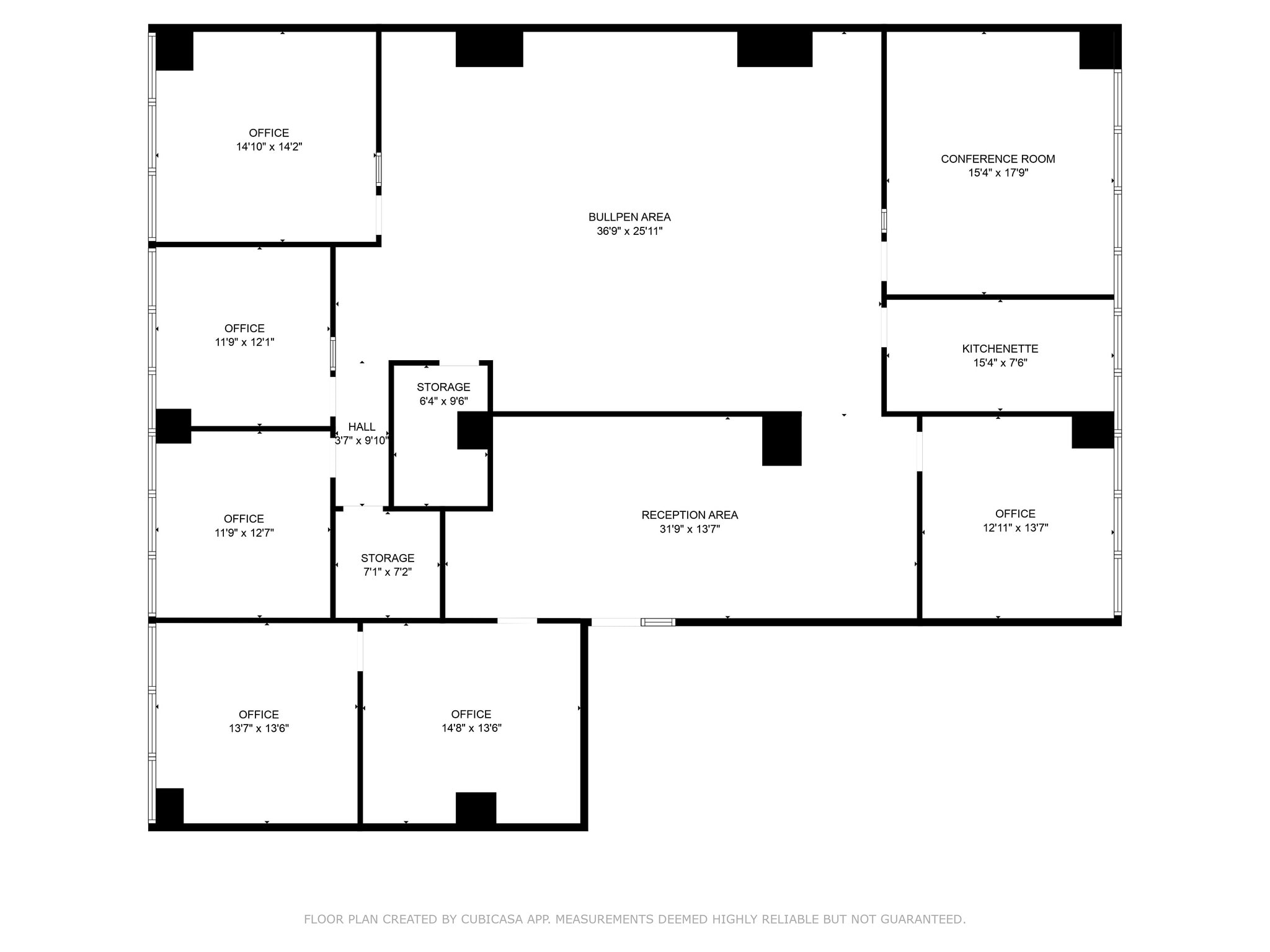 1500 Broadway St, Lubbock, TX à louer Plan d’étage– Image 1 sur 1