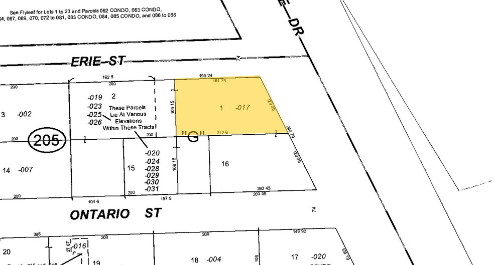 644 N Lake Shore Dr, Chicago, IL à vendre - Plan cadastral – Image 2 sur 5
