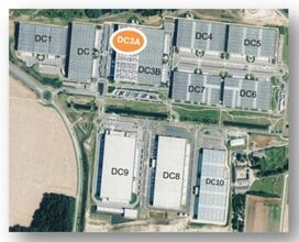 Moissy-Cramayel, SEM - Vue aérienne  vue de carte