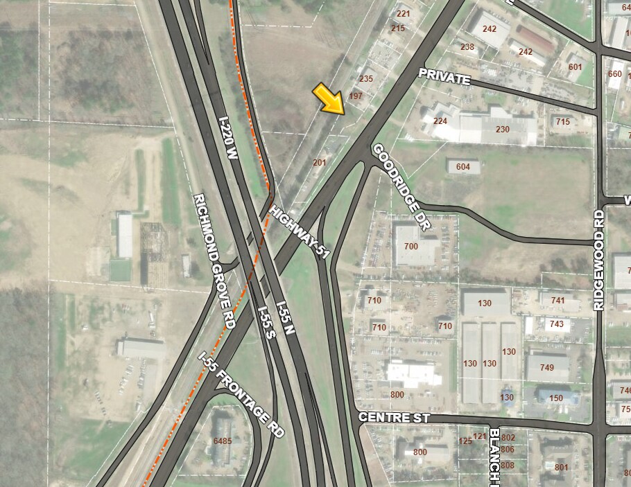 197 U.S. 51, Ridgeland, MS à vendre Aérien– Image 1 sur 2