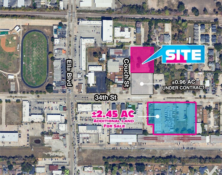 1624 W 34th St, Houston, TX à vendre - Photo de l’immeuble – Image 2 sur 4
