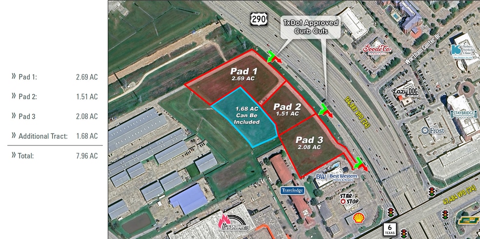 Highway 290 & FM 1960, Houston, TX à vendre - Aérien – Image 3 sur 3